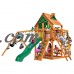 Gorilla Playsets Navigator Treehouse Cedar Swing Set with Natural Cedar Posts   554089714